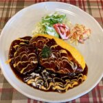 『洋食屋 花きゃべつ・水戸』納豆ハヤシオムライスが人気の洋食屋さん