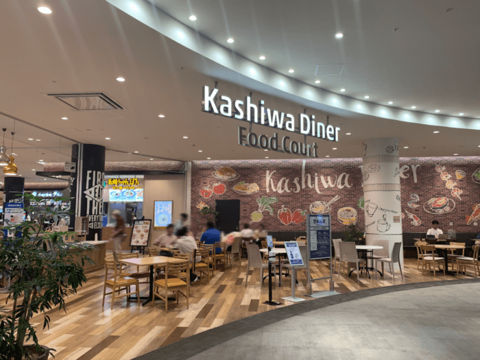 セブンパークアリオ柏3Fの『フードコート”Kashiwa Diner food court”』まとめ