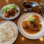『キッチンポワール』松戸市常盤平の洋食屋さんでよくばりランチ