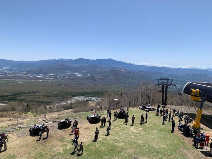 『清里テラス』標高1900メートル富士山や野辺山高原を望む絶景スポット