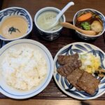 『牛たんと和牛焼き 青葉 池袋東武店』ランチで両方食べたい！牛たん＆ビーフシチュー