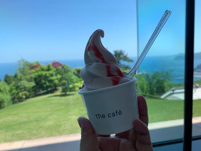 『ザ カフェ（the cafe）MOA美術館』熱海の海と緑を眺めながら